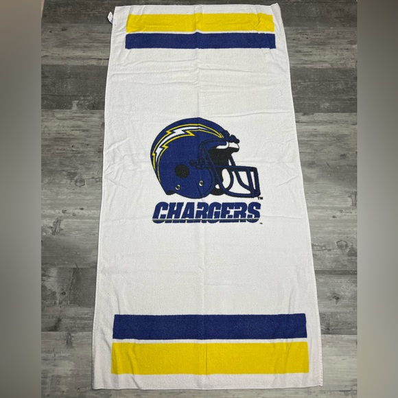 NFL Other - Vintage 1980’s NFL Los Angeles Chargers Beach Towel